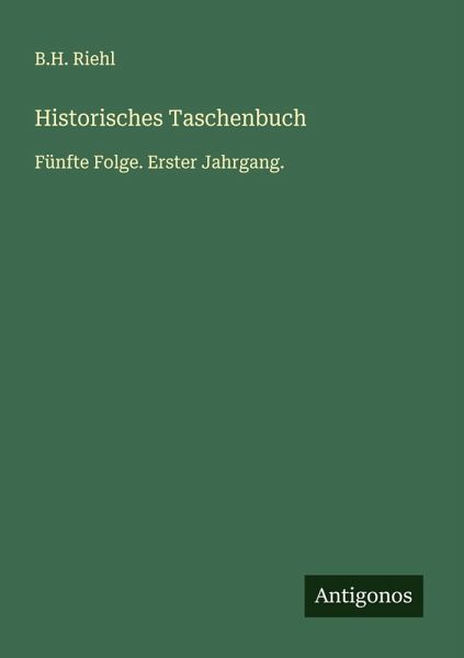 Historisches Taschenbuch