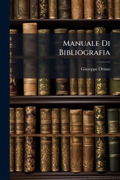 Cover Manuale Di Bibliografia