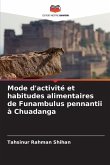 Mode d'activité et habitudes alimentaires de Funambulus pennantii à Chuadanga