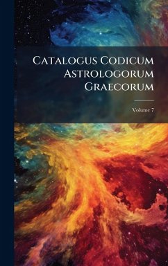 Catalogus Codicum Astrologorum Graecorum Cover Catalogus Codicum Astrologorum Graecorum
