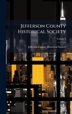 Cover Jefferson County Historical Society