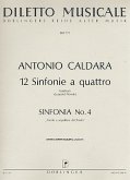 Sinfonia Nr.4 für Streicher und Bc Stimmen Sinfonia Nr.4 für Streicher und Bc Stimmen