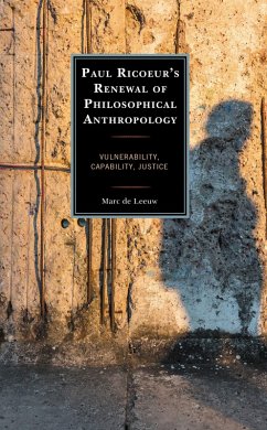 Cover Paul Ricoeur's Renewal of Philosophical Anthropology (eBook, PDF)