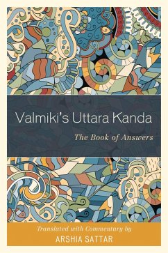 Valmiki's Uttara Kanda (eBook, PDF)