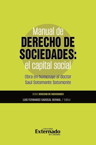 Manual de Derecho de Sociedades (eBook, PDF)
