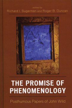 Cover The Promise of Phenomenology (eBook, PDF)