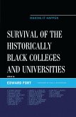 Survival of the Historically Black Colleges and Universities (eBook, PDF)