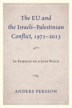 Cover The EU and the Israeli-Palestinian Conflict 1971-2013 (eBook, PDF)