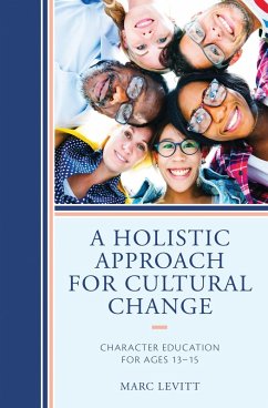 Cover A Holistic Approach For Cultural Change (eBook, PDF)