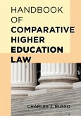 Handbook of Comparative Higher Education Law (eBook, PDF) Handbook of Comparative Higher Education Law (eBook, PDF)