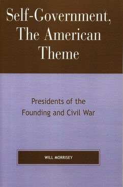 Cover Self-Government, The American Theme (eBook, PDF)