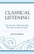 Classical Listening (eBook, PDF) - Bild 1