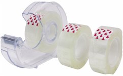 Stylex Klebefilm-Handabroller, inklusive 3 Rollen Klebefilm