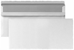 Stylex Briefumschläge, DIN Lang, selbstklebend, ohne Fenster, 25 Stück
