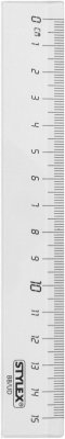 Cover Stylex Lineal, transparent, 15 cm