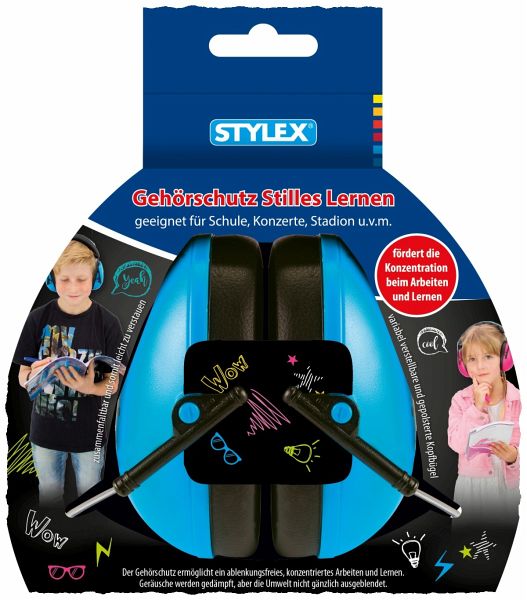 Stylex Gehörschutz Stilles Lernen, blau Stylex Gehörschutz Stilles Lernen, blau