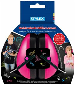 Cover Stylex Gehörschutz Stilles Lernen, pink