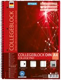 Stylex Collegeblock, Spirale, Lineatur 28, DIN A4, 80 Blatt, kariert Stylex Collegeblock, Spirale, Lineatur 28, DIN A4, 80 Blatt, kariert