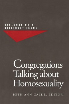 Cover Congregations Talking about Homosexuality (eBook, PDF)