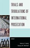 Trials and Tribulations of International Prosecution (eBook, PDF)