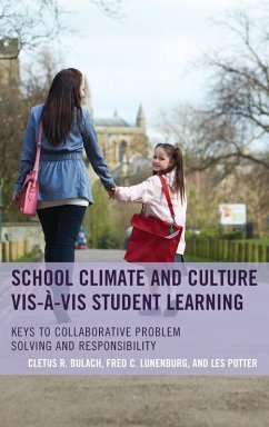 Cover School Climate and Culture vis-à-vis Student Learning (eBook, PDF)