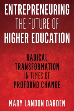 Cover Entrepreneuring the Future of Higher Education (eBook, PDF)