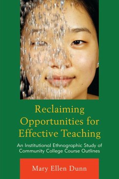 Cover Reclaiming Opportunities for Effective Teaching (eBook, PDF)