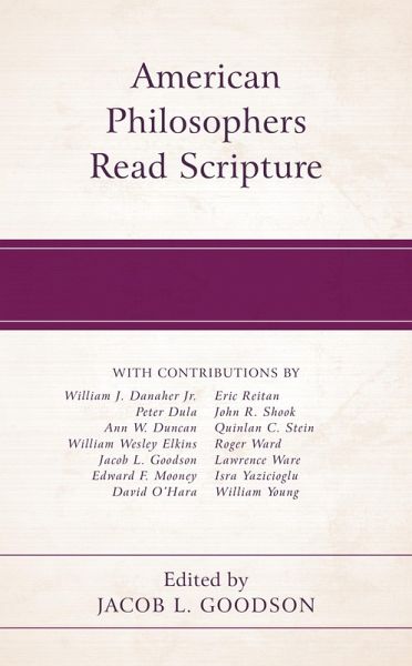 American Philosophers Read Scripture (eBook, PDF)