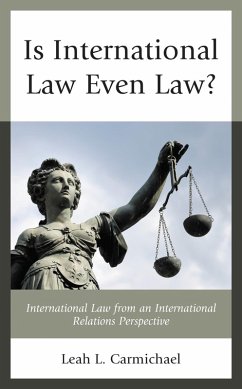 Cover Is International Law Even Law? (eBook, PDF)