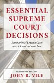 Essential Supreme Court Decisions (eBook, PDF)