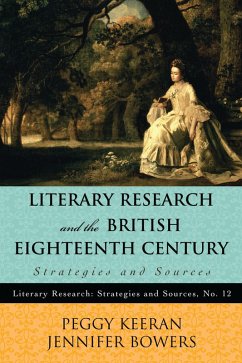 Cover Literary Research and the British Eighteenth Century (eBook, PDF)