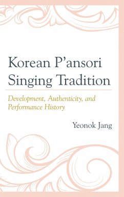 Cover Korean P'ansori Singing Tradition (eBook, PDF)