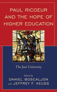 Cover Paul Ricoeur and the Hope of Higher Education (eBook, PDF)