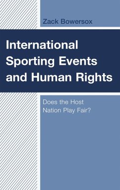 Cover International Sporting Events and Human Rights (eBook, PDF)
