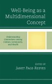 Well-Being as a Multidimensional Concept (eBook, PDF)