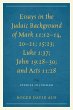 Essays in the Judaic Background of Mark... - Bild 1