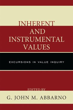 Cover Inherent and Instrumental Values (eBook, PDF)
