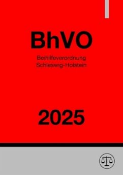 Cover Beihilfeverordnung Schleswig-Holstein - BhVO 2025