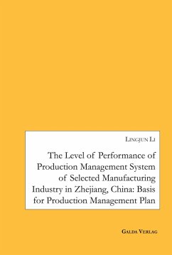 Cover The Level of Performance of Production Management System of selected Manufacturing Industry in Zhejiang, China