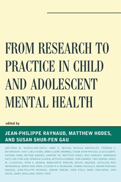 From Research to Practice in Child and Adolescent Mental Health (eBook, PDF)