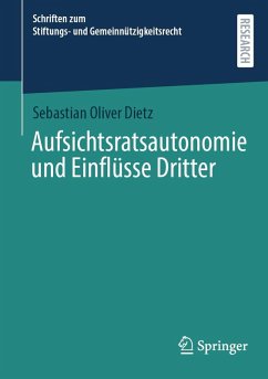 Cover Aufsichtsratsautonomie und Einflüsse Dritter (eBook, PDF)