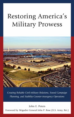 Restoring America's Military Prowess (eBook, PDF) - Peters, John E.