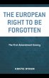 The European Right to Be Forgotten... - Bild 1