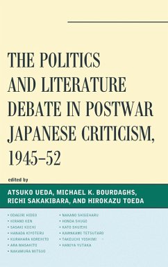 Cover The Politics and Literature Debate in Postwar Japanese Criticism, 1945-52 (eBook, PDF)