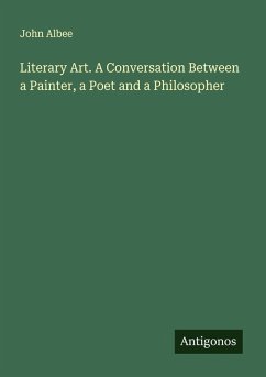 Cover Literary Art. A Conversation Between a Painter, a Poet and a Philosopher