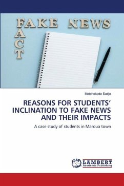 Cover REASONS FOR STUDENTS' INCLINATION TO FAKE NEWS AND THEIR IMPACTS