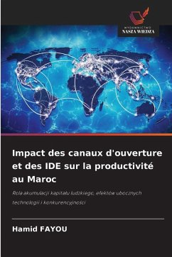 Cover Impact des canaux d'ouverture et des IDE sur la productivité au Maroc