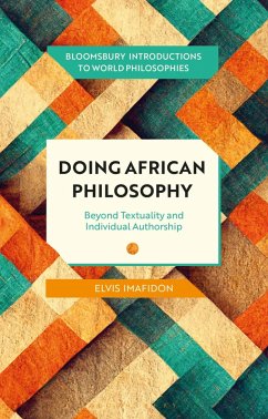 Cover Doing African Philosophy