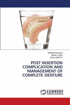 Cover POST INSERTION COMPLICATION AND MANAGEMENT OF COMPLETE DENTURE