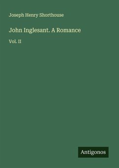 Cover John Inglesant. A Romance
